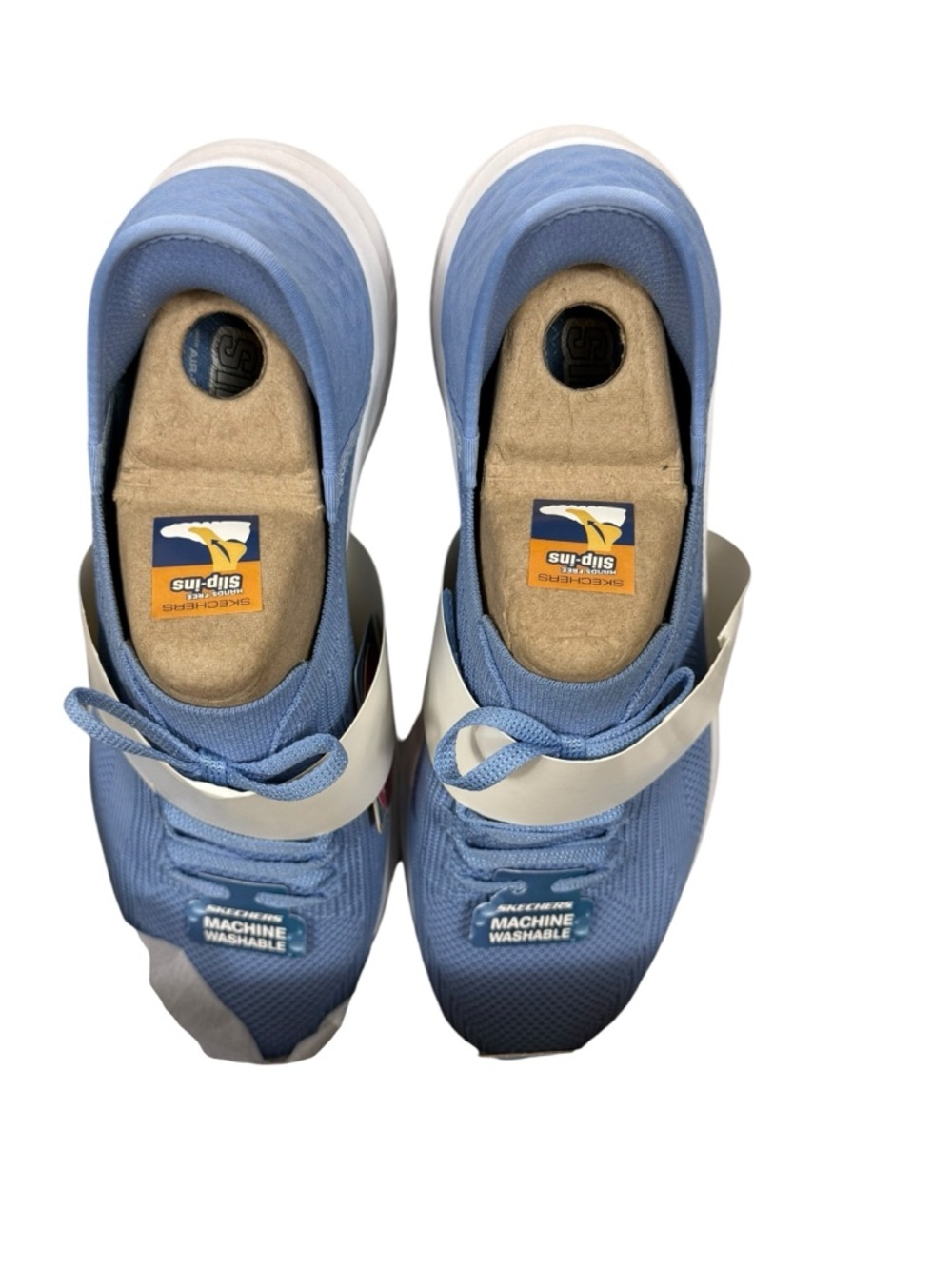 Skechers Blue Slip-On Athletic Sneakers size 9.5 - Picture 7 of 9